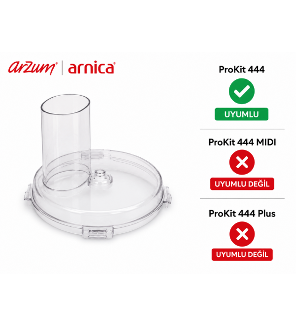 Arzum Arnica Prokit 444 Mutfak Robotu Hazne Kapağı