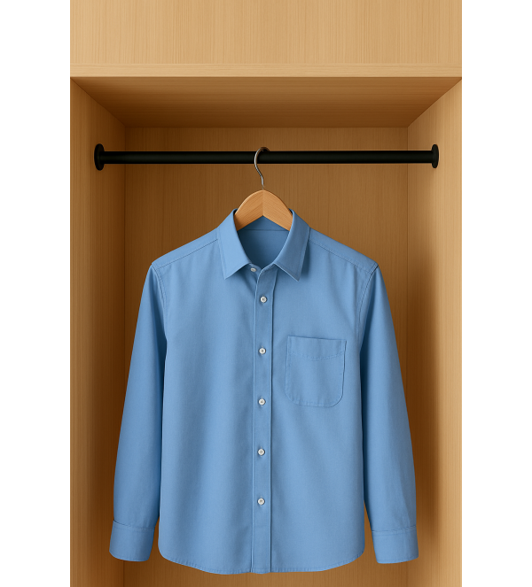 150 cm Dolap Askı Borusu Siyah – Ücretsiz Kesim Hizmeti